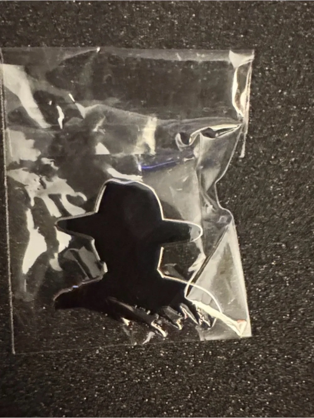 Don Julio Black Enamel Cowboy Silhouette Lapel Pin